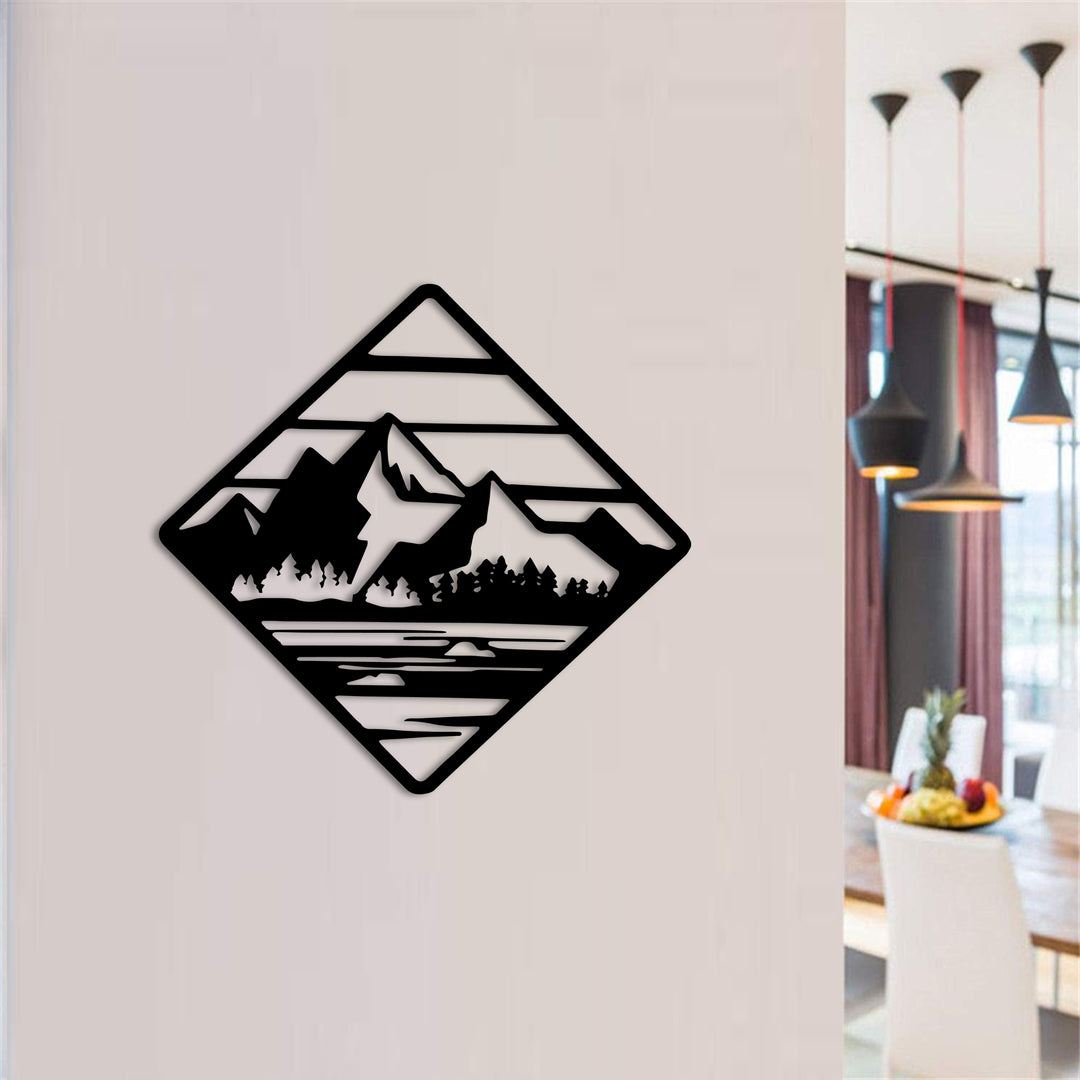 Дерев'яна картина "Ukrain Mountain"