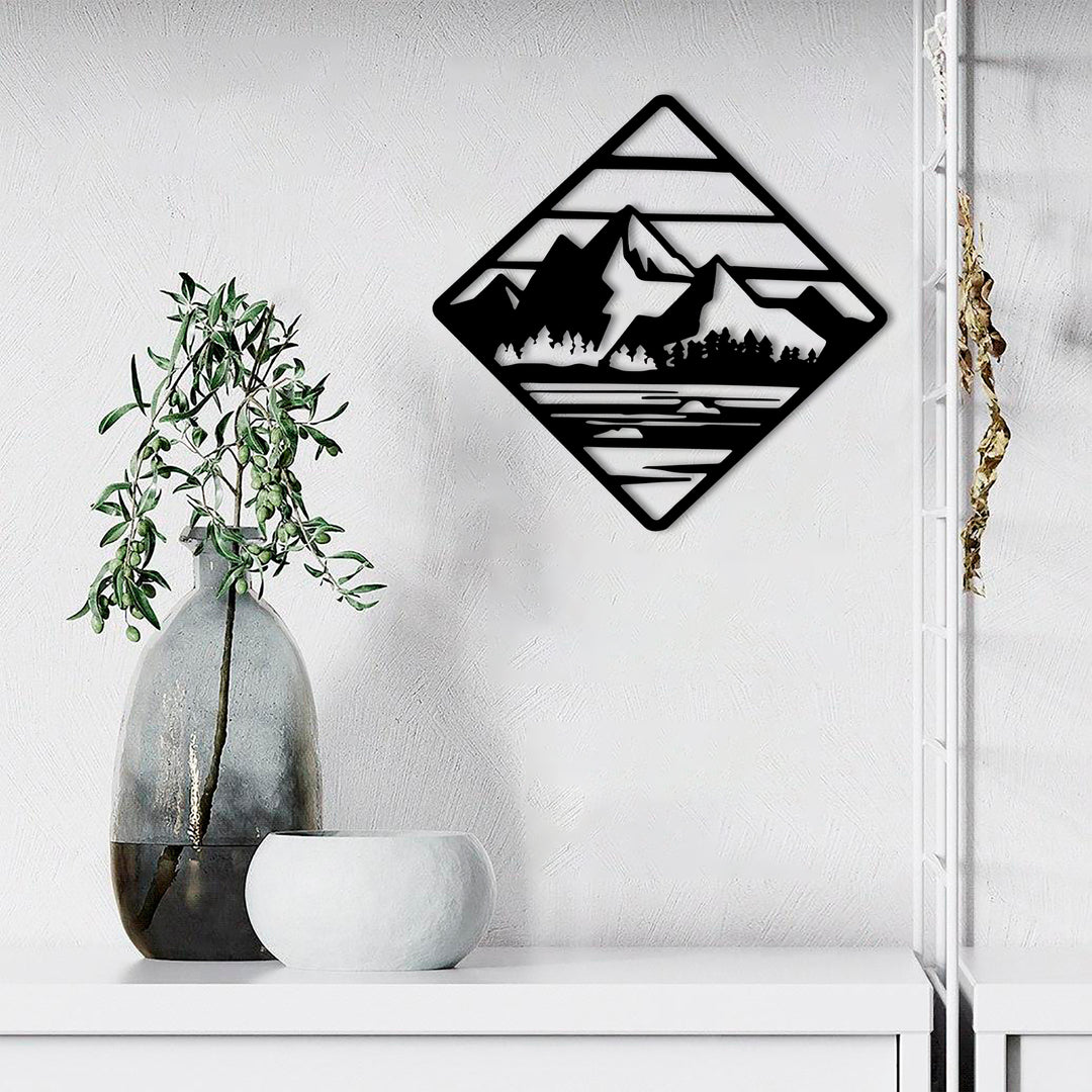 Дерев'яна картина "Ukrain Mountain"