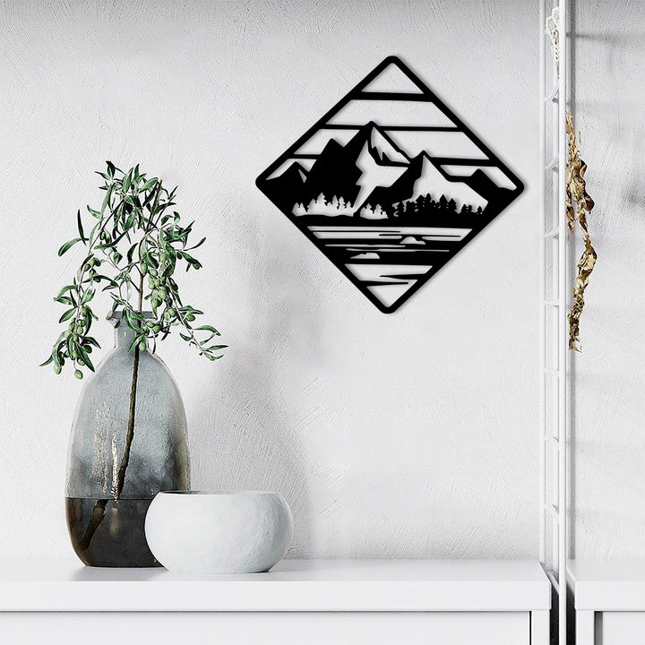 Дерев'яна картина "Ukrain Mountain"