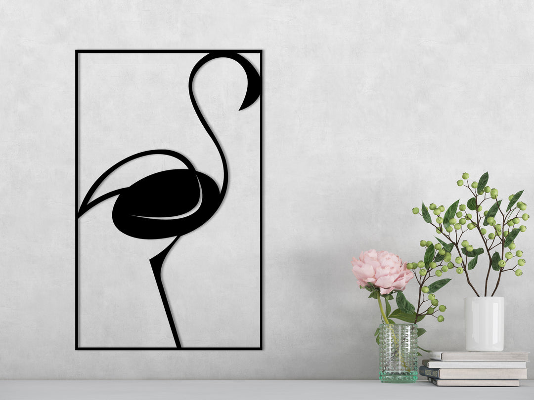 Дерев'яна картина "Flamingo"