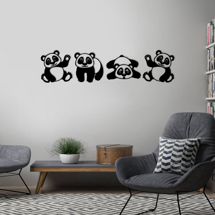 Дерев'яна картина "Panda"