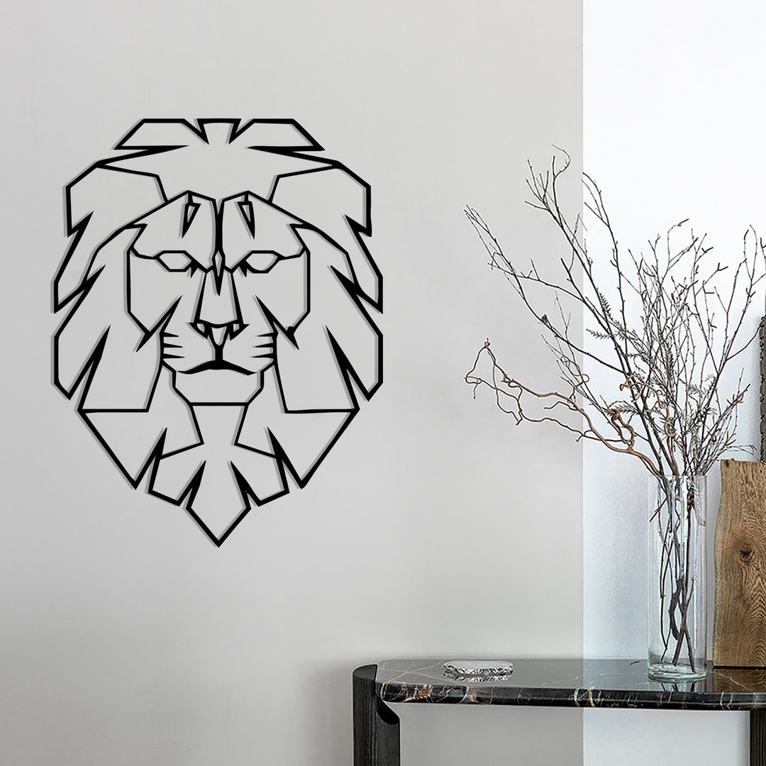 Дерев'яна картина "Lion"