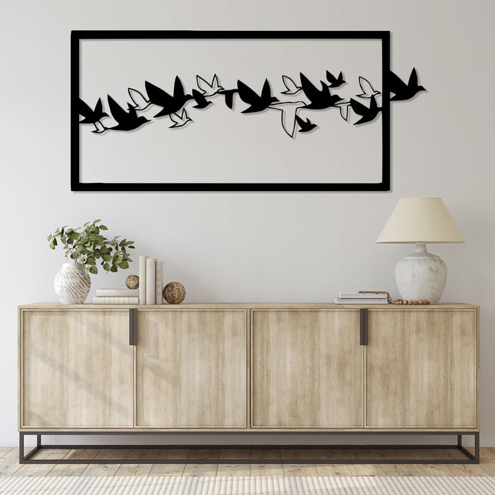 Дерев'яна картина "Birds"