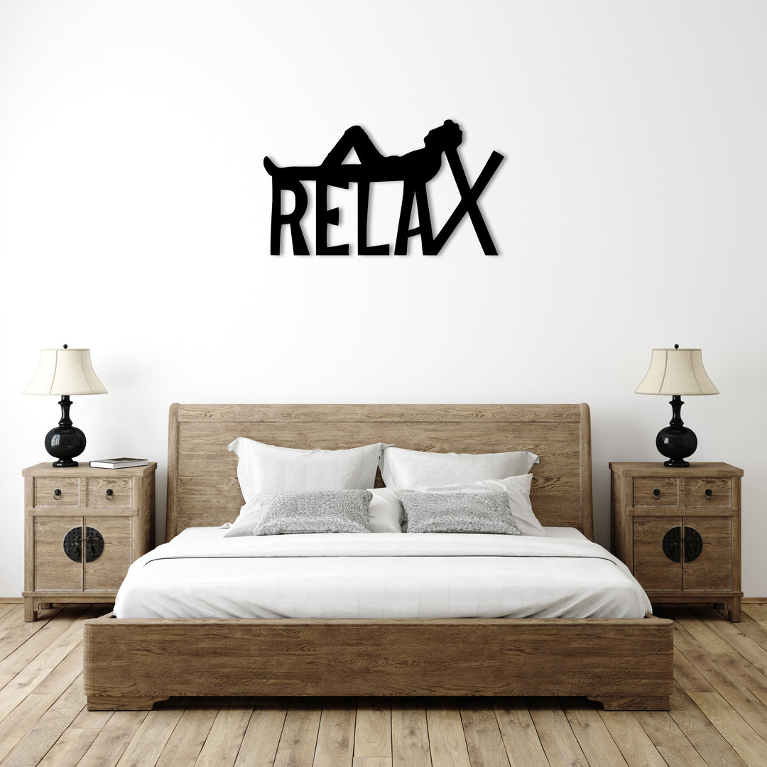 Дерев'яна картина "Relax"