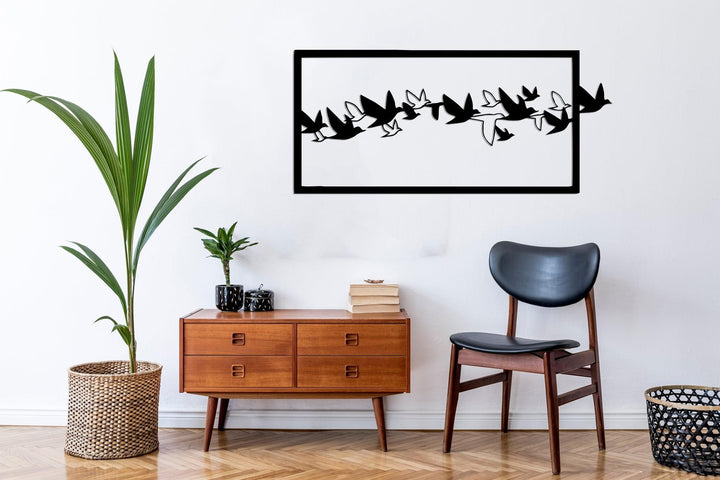Дерев'яна картина "Birds"