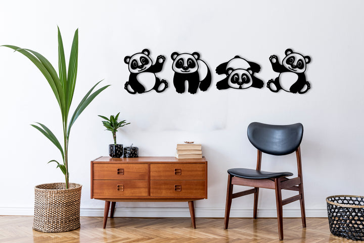 Дерев'яна картина "Panda"